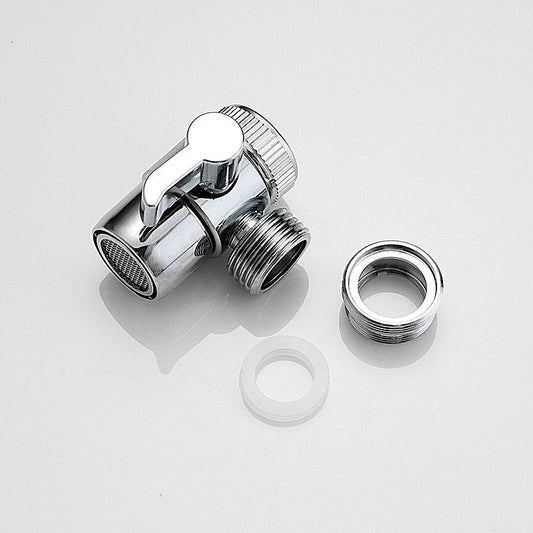 Set Extensie de Dus, Flippy, pentru Baterie Baie sau Bucatarie, 4 Piese, Filtru de Ioni Negativi, Furtun Flexibil de 3 Metri, Argintiu-1