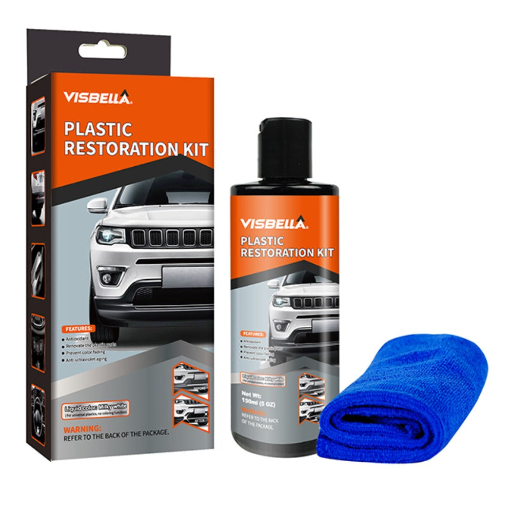 Kit restaurare, lustruire si intretinere elemente din plastic, Visbella-0