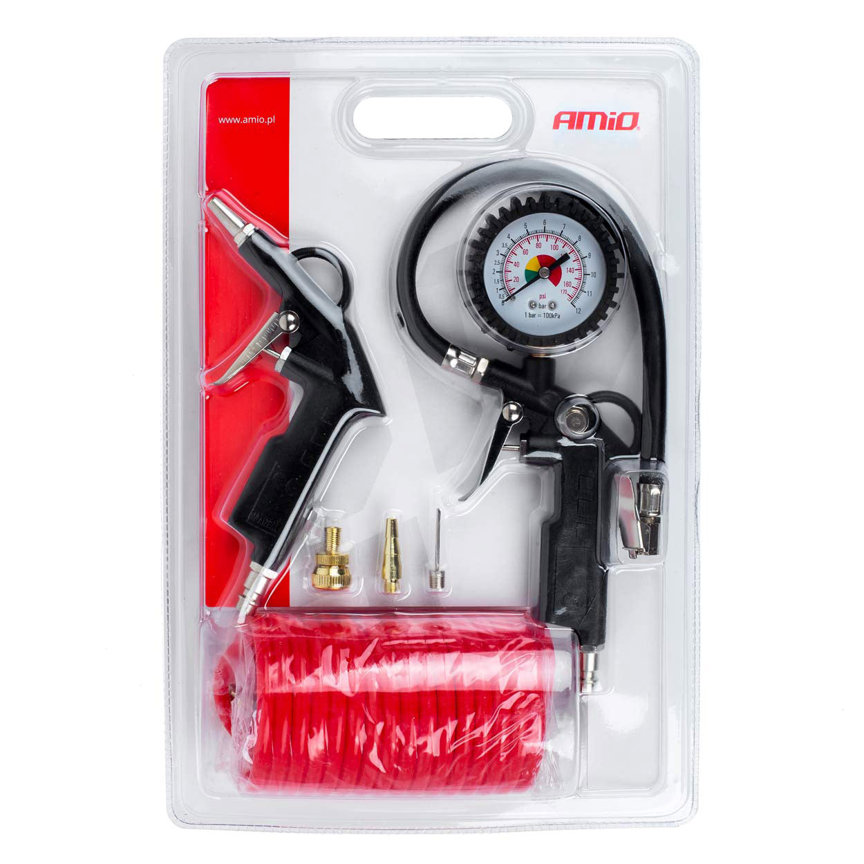 Set 6 piese pentru umflare roti si suflare cabina camion-6