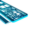 Suport numar inmatriculare din plastic, calitate Premium, culoare TURQUOISE-0
