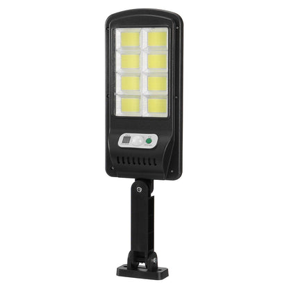 Pachet 2 lampi solare stradale 2×160 de leduri, senzor de miscare