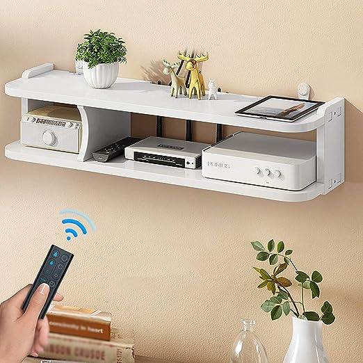 Suport / Raft de perete organizator pentru router 02