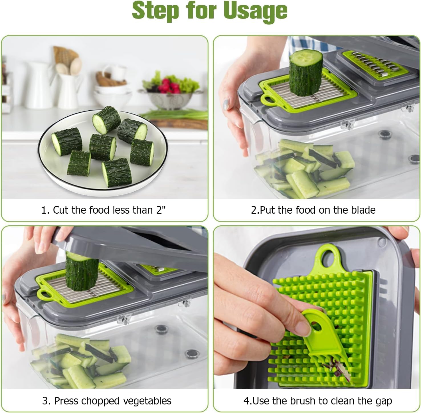Răzătoare/Feliator 6 în 1 pentru Legume, cu 22 de Accesorii VEGGIE SLICER