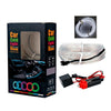 Bandă LED Ambient pentru Interior Auto – Goshop, 5 metri, Roșu-Portocaliu