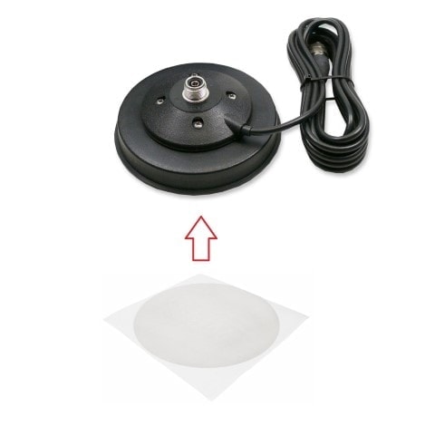 Pad autocolant anti zgarieturi, pentru Antena Statie auto (statie CB)-0