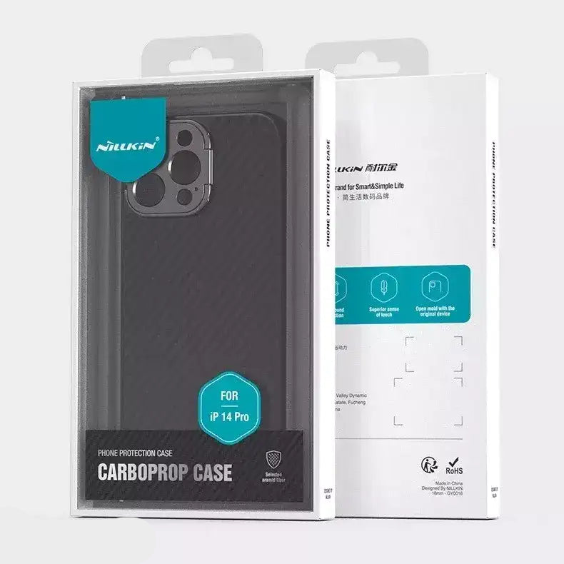 Husă Nillkin CarboProp Heavy Duty pentru iPhone 14 Pro – Negru