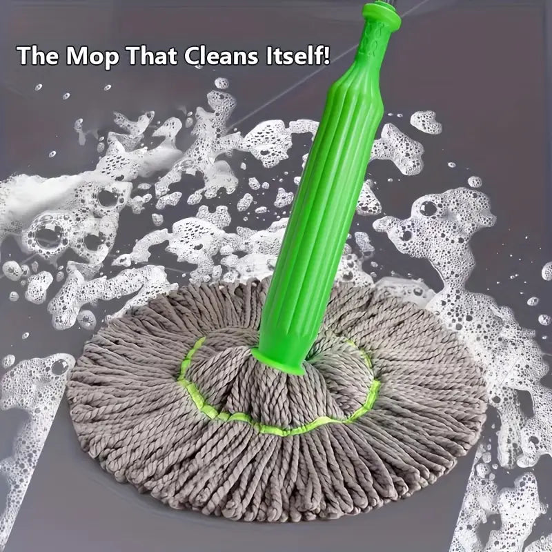 Mop Pro 2 in 1 cu cap rotativ, auto curatare si stoarcere instanta