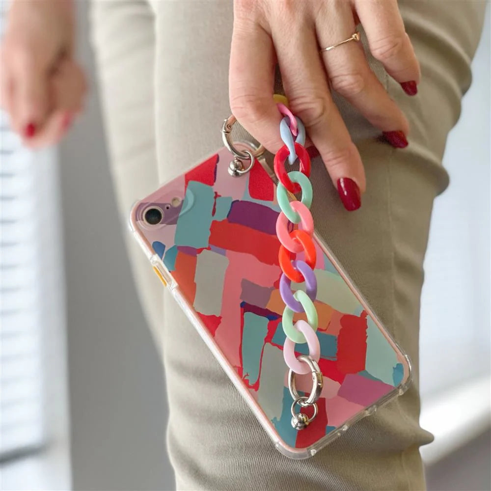 Husă Color Chain pentru iPhone 12 Pro – Design colorat și protecție elegantă