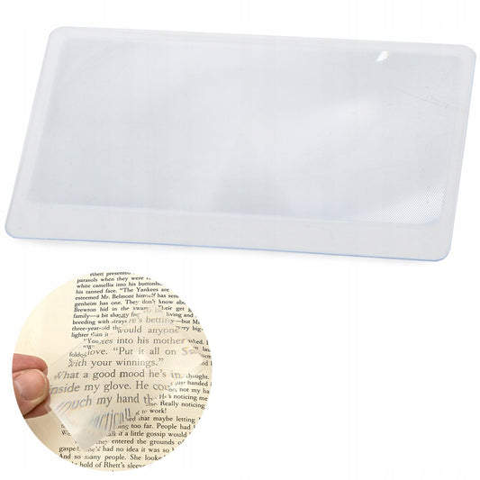 Set 5 Lupe Fresnel Pentru Citit, Format Card 85X55mm