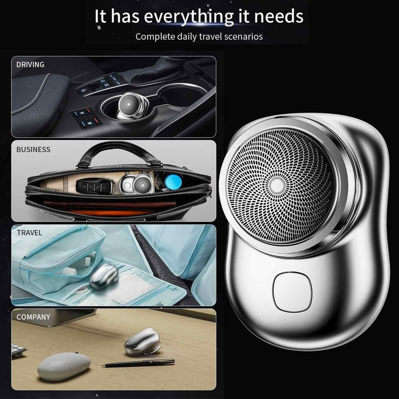 Mini aparat de ras electric ,wireless,  , cu incarcare rapida -USB
