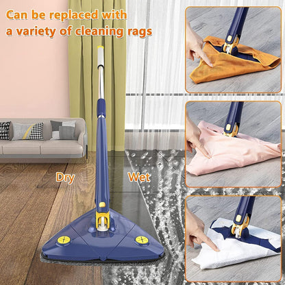 Oferta Specială 3în1: Mop Microfiber 360° Rotativ, Raft pentru Pantofi cu 10 Niveluri și Umeraș din Oțel Inoxidabil cu Două Bare Reglabile