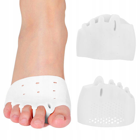 Combo Separatori de Degete cu Gel pentru Protecția Monturilor și Orteză cu Magnet pentru Hallux Valgus