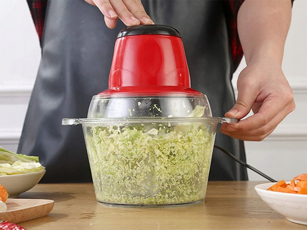 OFERTA 3in1: Aparat manual de făcut cârnați + Set pensulă din silicon cu dispenser de ulei + Tocător electric de legume