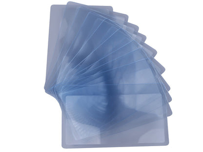 Set 5 Lupe Fresnel Pentru Citit, Format Card 85X55mm