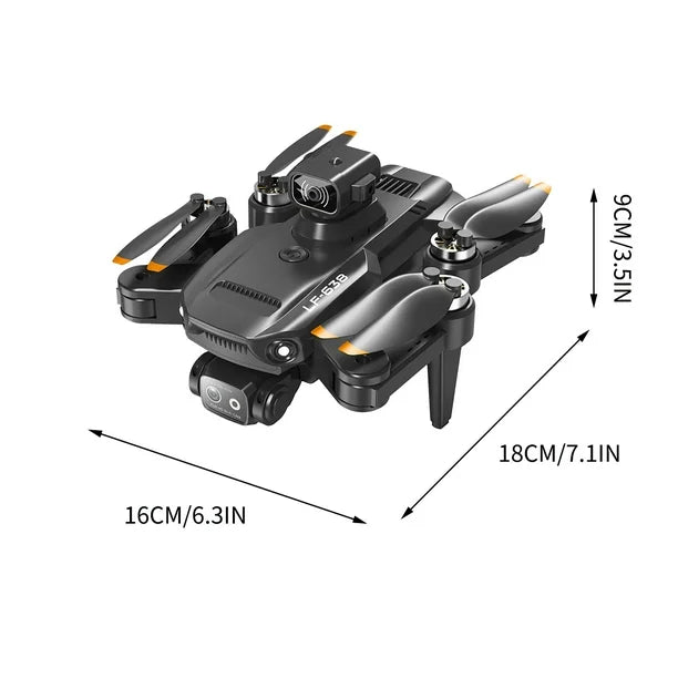 Mini Dronă CZ12 WiFi | Retur Automat | Control Smartphone | Cameră Duală Profesională 4K UHD