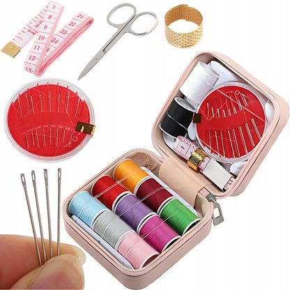 Set de cusut compact 46 piese în husă elegantă