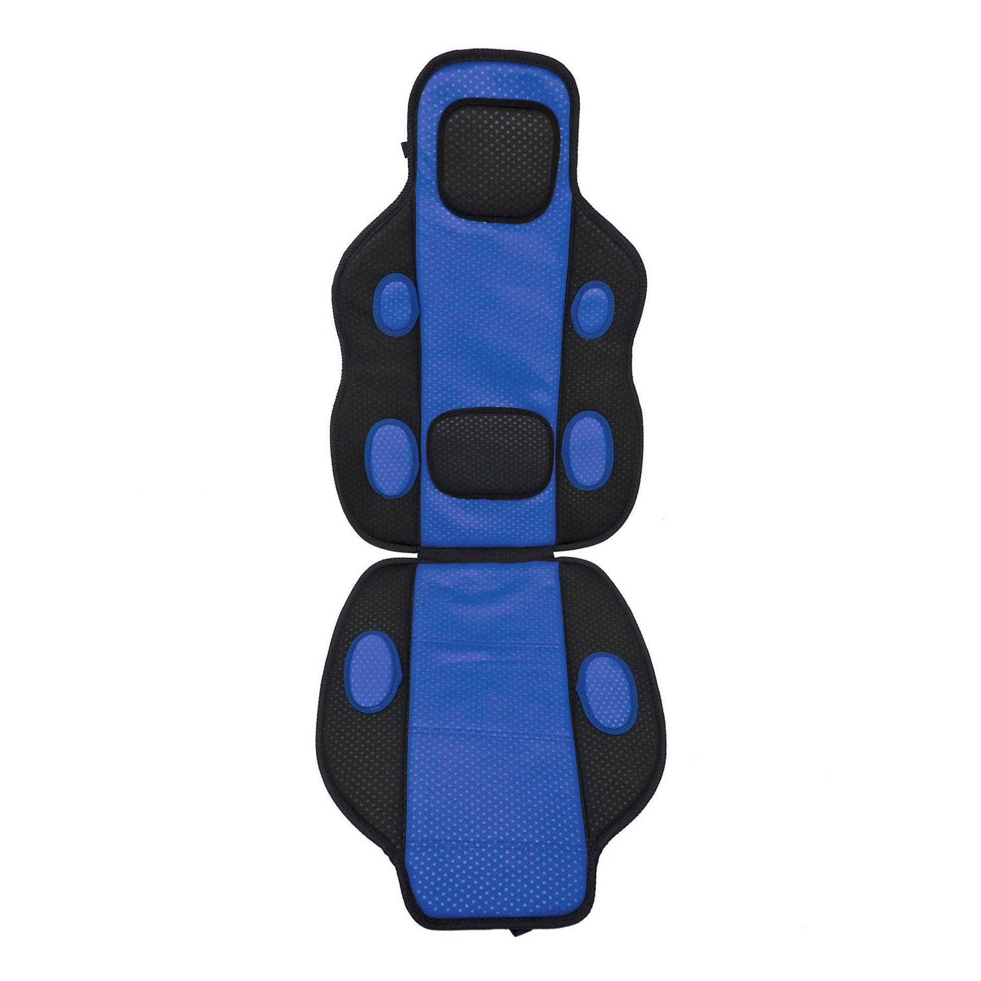 Husa scaun auto model Race, culoare Albastru/Negru-0