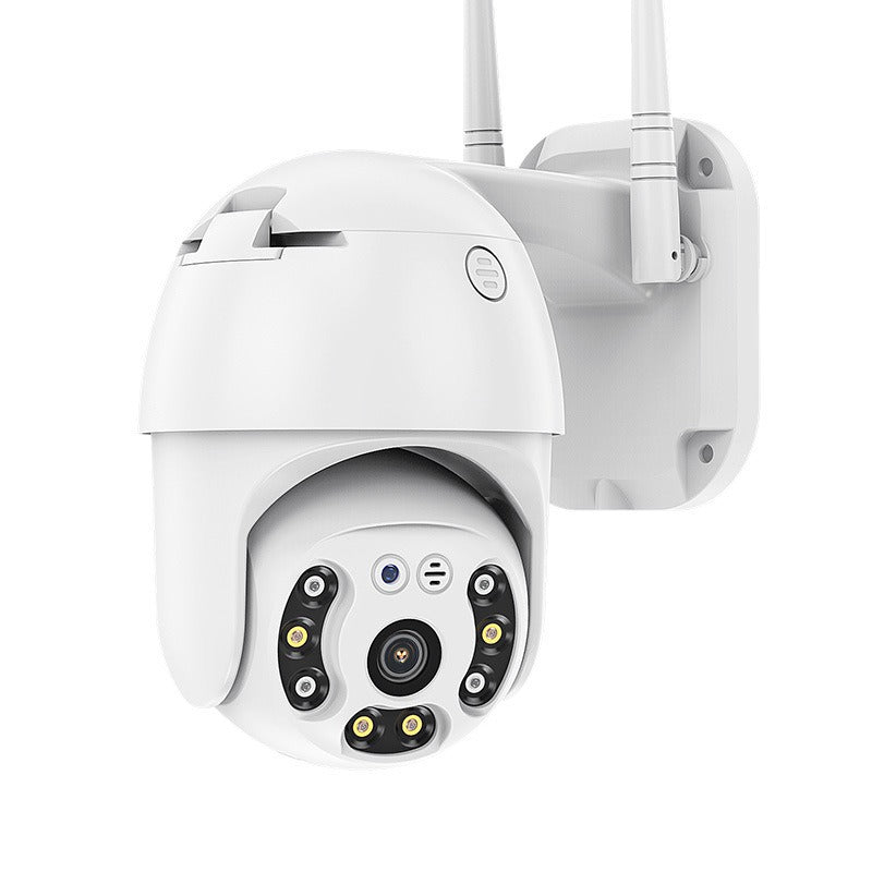 Camera supraveghere WIFI, 3MP, FULL HD, vedere color noaptea, Micro SD, Rotire 360, detectie forma umana + CARD MEMORIE 32GB