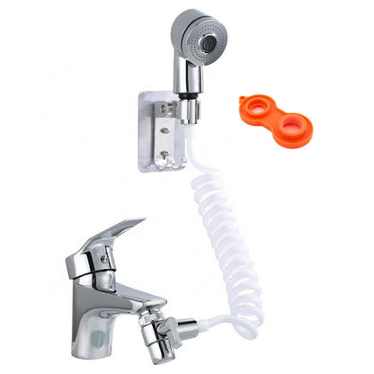 Para de dus suplimentara cu furtun extensibil pentru chiuveta sau cada, AVX-AG176B-2