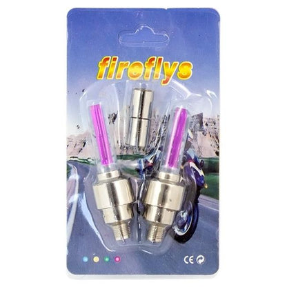 Set 2 Capace Valva cu LED Roz, cu senzor de lumina si miscare-3
