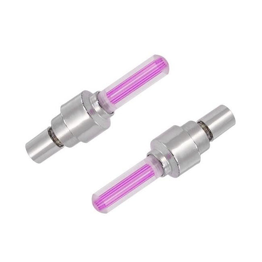 Set 2 Capace Valva cu LED Roz, cu senzor de lumina si miscare-1