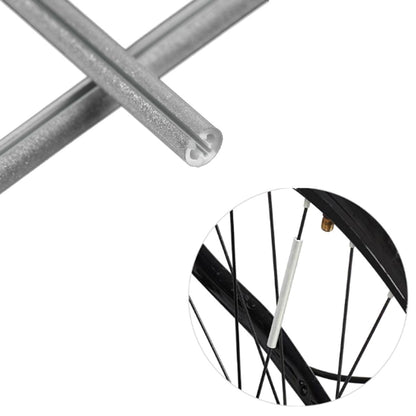 Set 12 ornamente din material reflectorizant pentru spite bicicleta, culoare galben-2