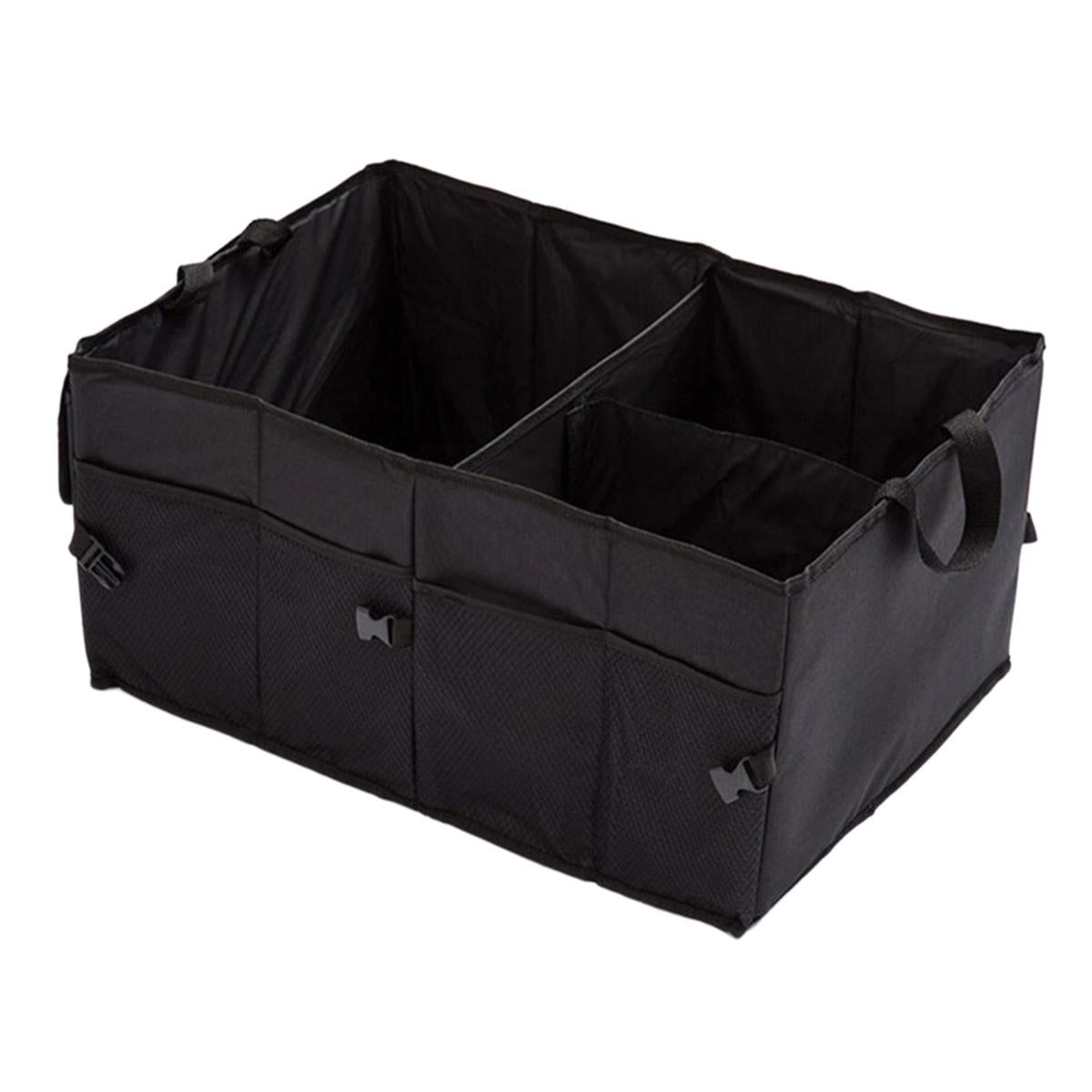 Organizator portbagaj auto cu 9 buzunare, 55 x 38 x 26cm, culoare neagra-3