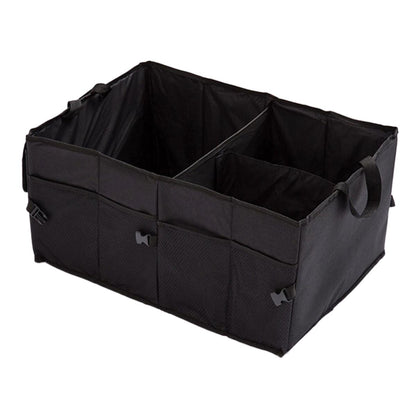 Organizator portbagaj auto cu 9 buzunare, 55 x 38 x 26cm, culoare neagra-3