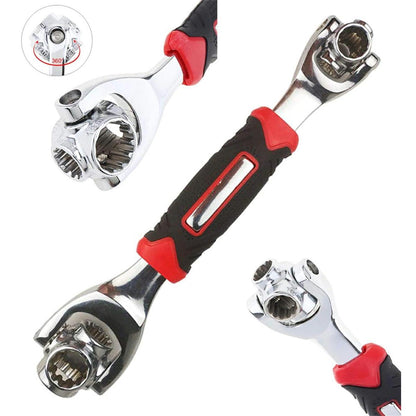 Cheie tubulara universala multifunctionala din metal rezistent, 8-19mm, AVX-AG476B-1