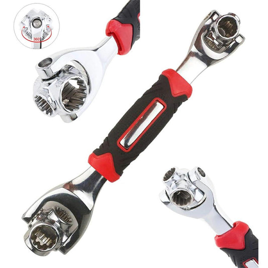Cheie tubulara universala multifunctionala din metal rezistent, 8-19mm, AVX-AG476B-1