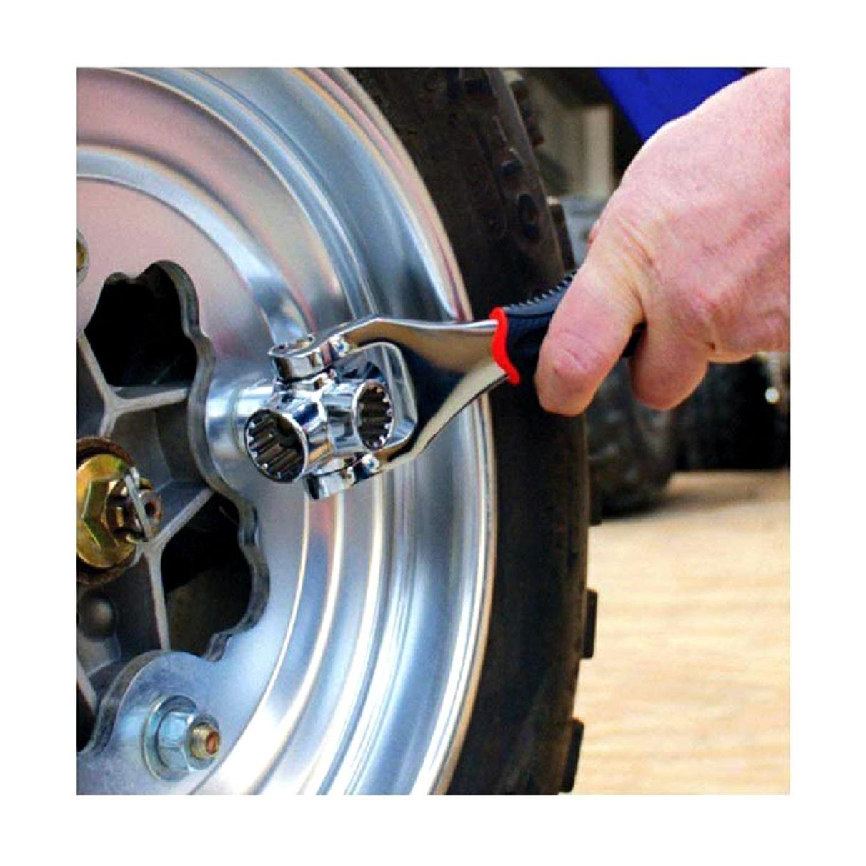 Cheie tubulara universala multifunctionala din metal rezistent, 8-19mm, AVX-AG476B-6