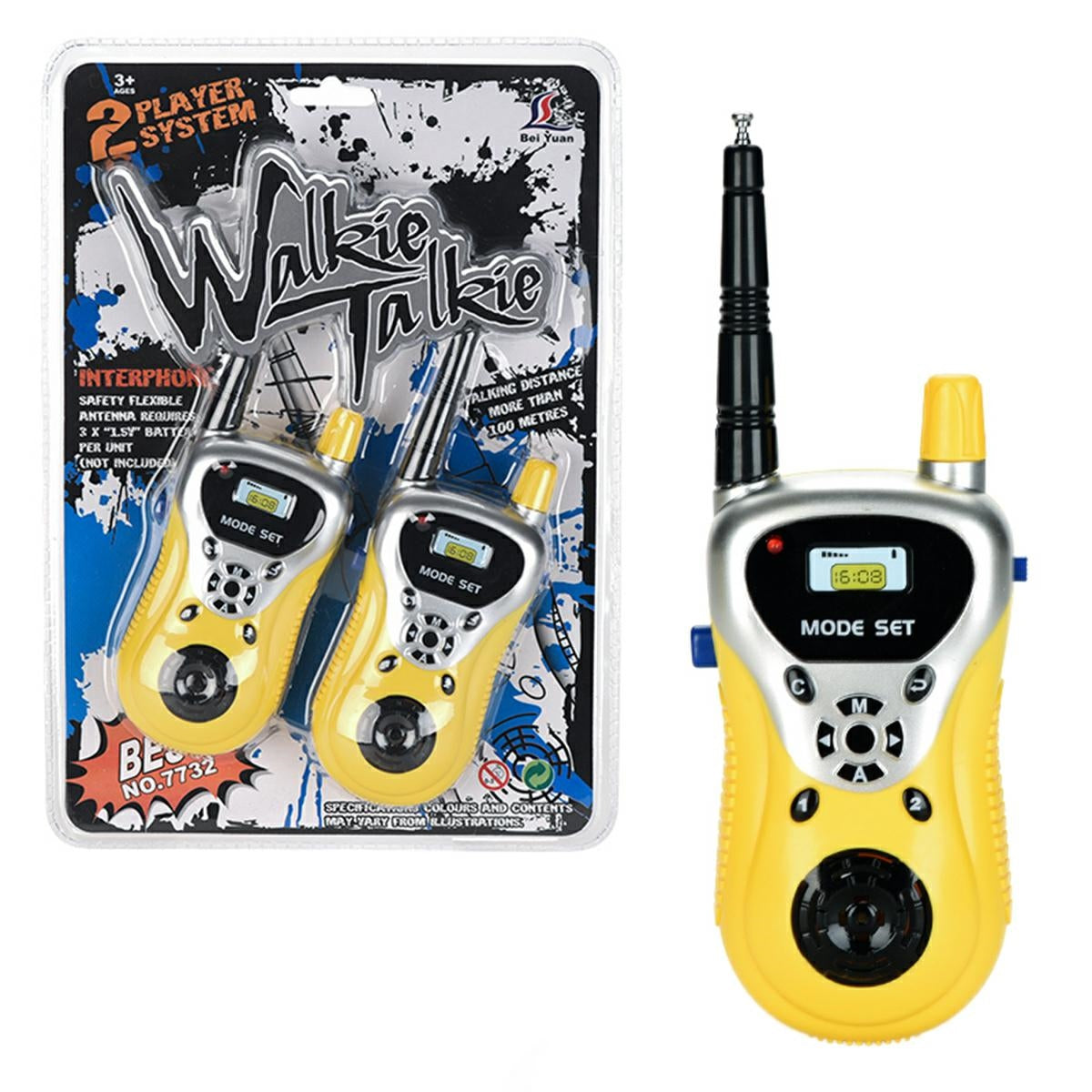 Kit emisie - receptie "Walkie Talkie", raza de maxim 100m-0