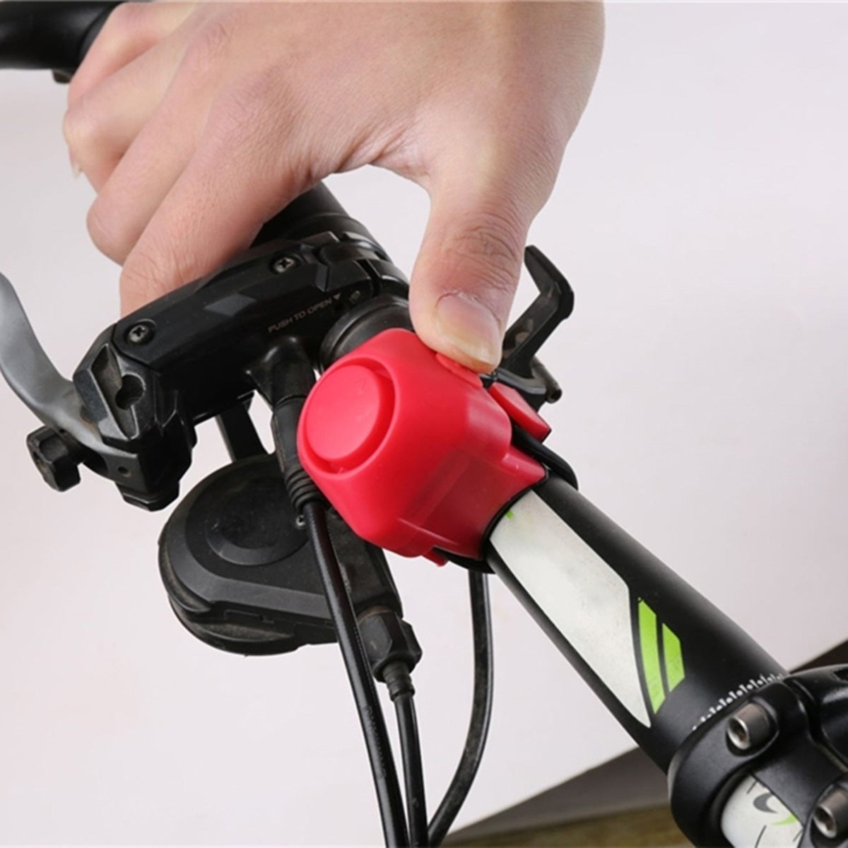 Sonerie electrica pentru biciclete, trotinete, scutere, culoare neagra-7