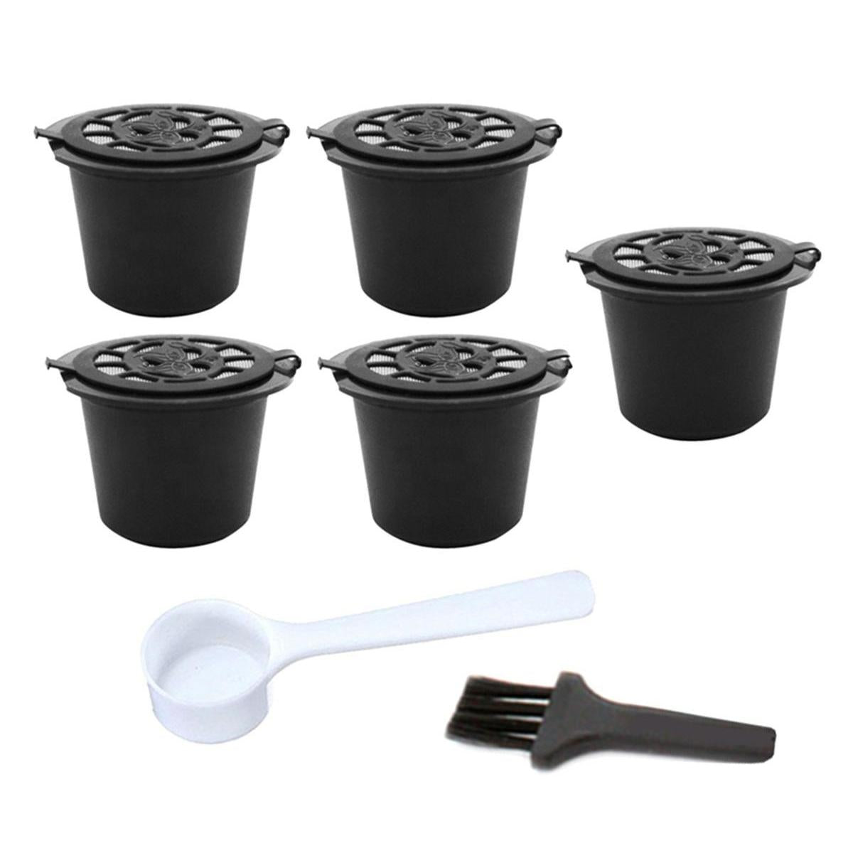 Set 5 capsule reutilizabile pentru Aparatele de Cafea Nespresso (Espressoare Nespresso)-2