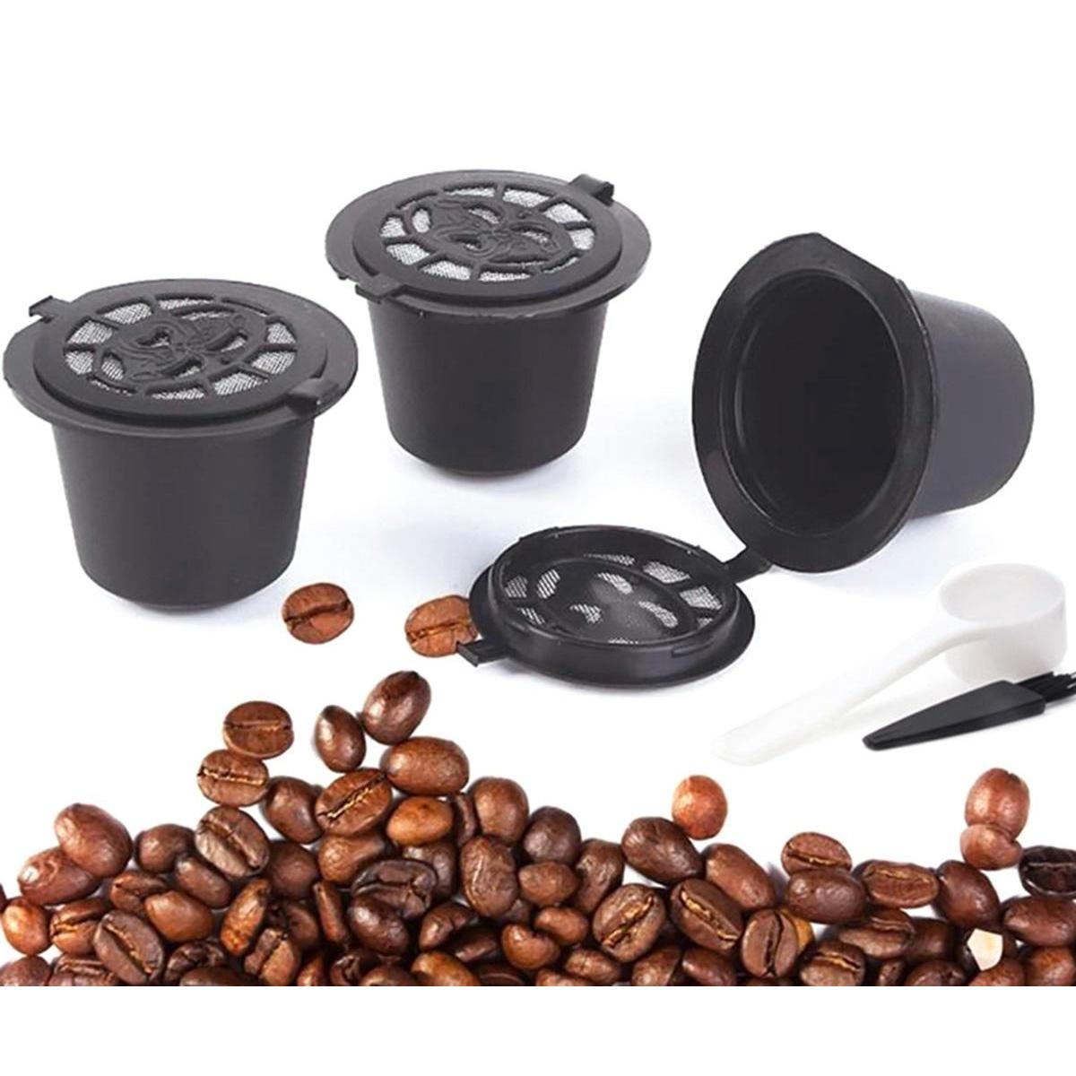 Set 5 capsule reutilizabile pentru Aparatele de Cafea Nespresso (Espressoare Nespresso)-1