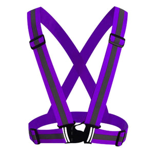 Ham bretele reflectorizante, culoare Violet-0