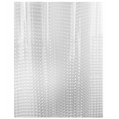Perdea de dus semitransparenta din PEVA, dimensiune 180 x 180 cm-2