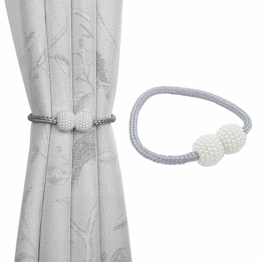 Bratara magnetica de prindere perdele/draperii, model PEARLS-0