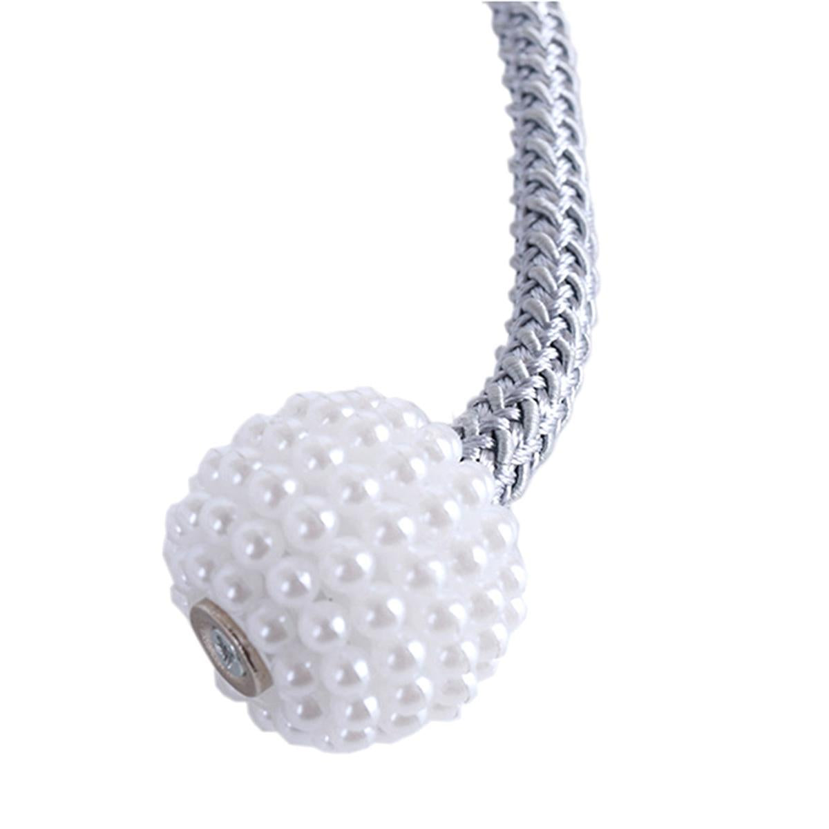 Bratara magnetica de prindere perdele/draperii, model PEARLS-3