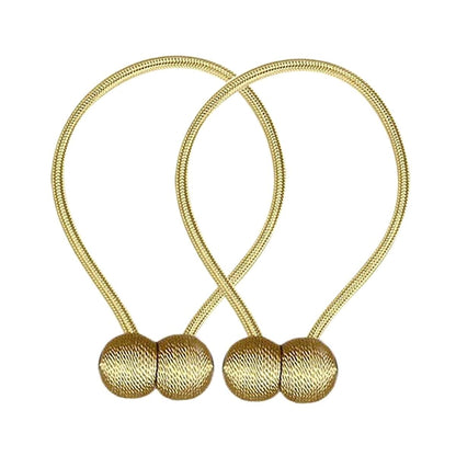 Bratara magnetica de prindere perdele/draperii, model GOLDEN BALLS-1