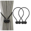 Bratara magnetica de prindere perdele/draperii, model BLACK BALLS-0