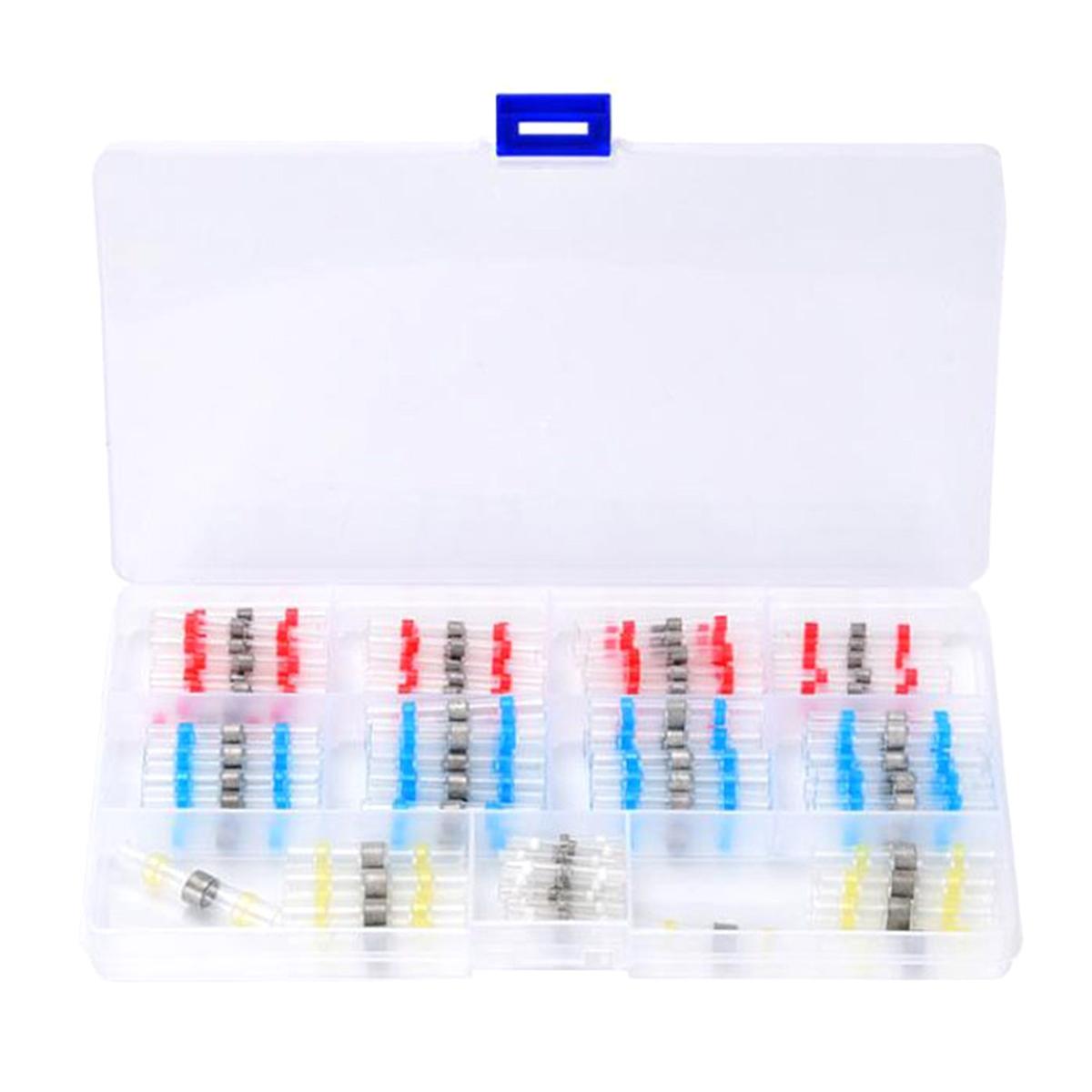 Set 120 tuburi contractabile, premium, transparente-1