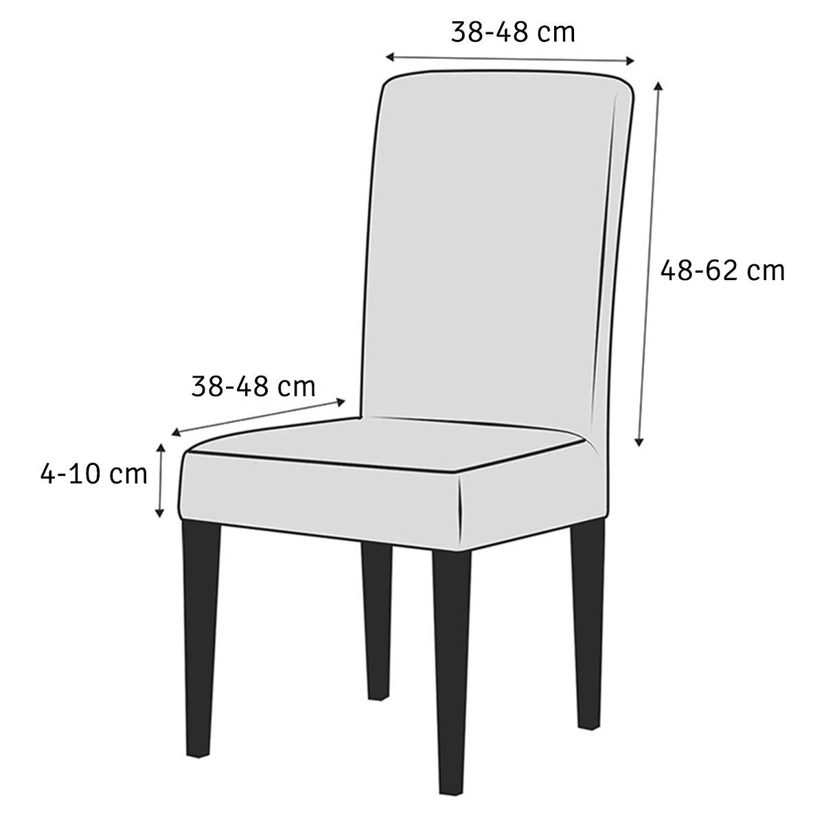 Husa universala pentru scaune clasice, culoare ALBASTRU MARIN-3