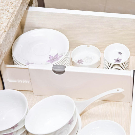 Organizator pliabil, reglabil pentru sertare, de la 27cm - 44cm-0