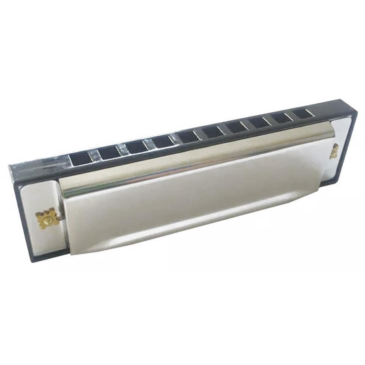 Muzicuta metalica pentru copii, lungime 10,5 cm-2