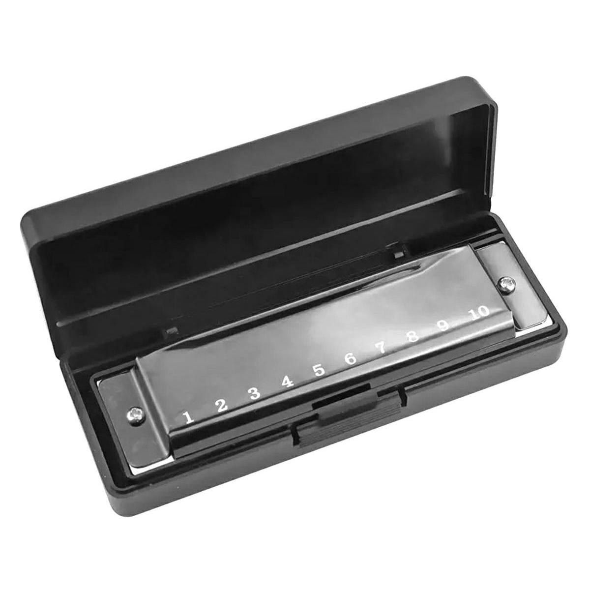 Muzicuta metalica pentru copii, lungime 10,5 cm-4