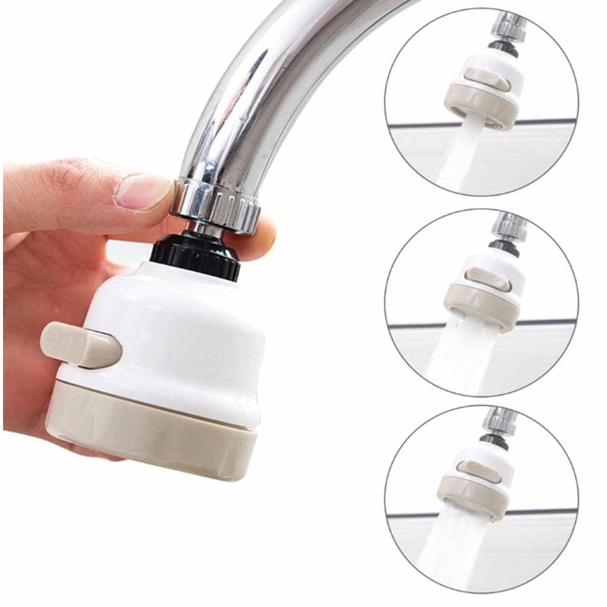 Aerator apa pentru robinetul de bucatarie cu 3 moduri de functionare-4