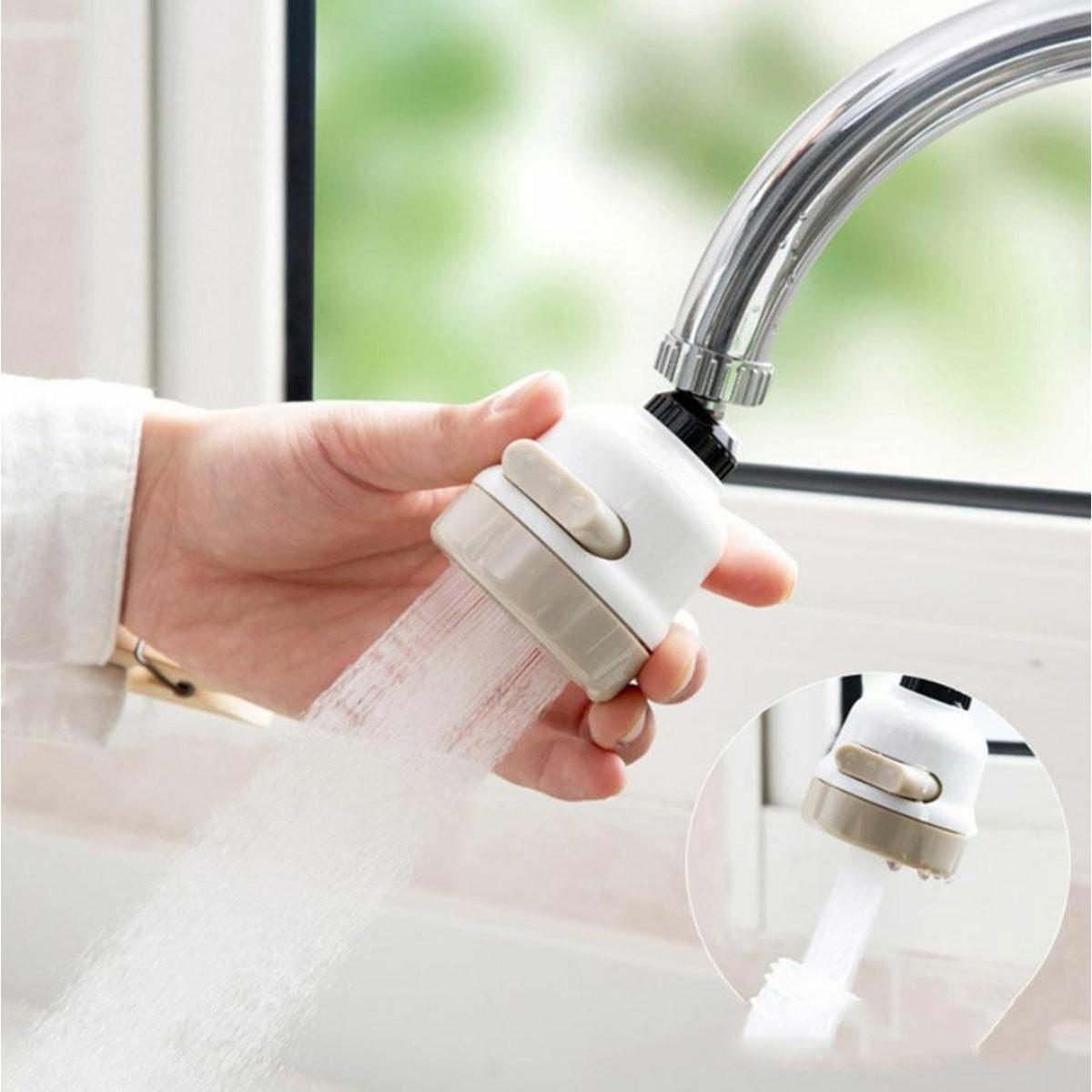 Aerator apa pentru robinetul de bucatarie cu 3 moduri de functionare-0