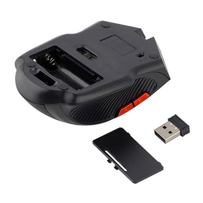 Mouse Optic Gaming Wireless, 1600 DPI, culoare Silver-2