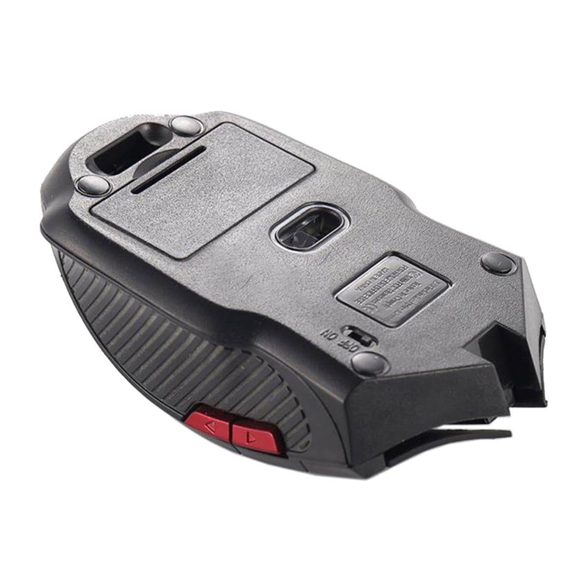Mouse Optic Gaming Wireless, 1600 DPI, culoare Silver-3